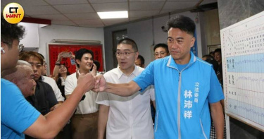 國民黨立法院黨團書記長林沛祥表示，安樂死公投案仍待國民黨團大會討論，將以共識決方式決定黨團立場。（圖／CTWANT攝影組）
