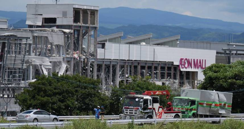 永旺夢樂城熊本日前發生爆炸事故，造成7人死亡。（圖／達志／美聯社）