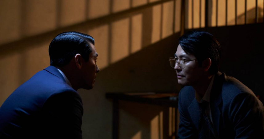 玄彬（左）、鄭雨盛上演終極大戰。（圖／Disney+提供）