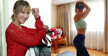 45歲李玟曬「健身辣照」馬甲線超清晰!嫩妹看傻:無地自容