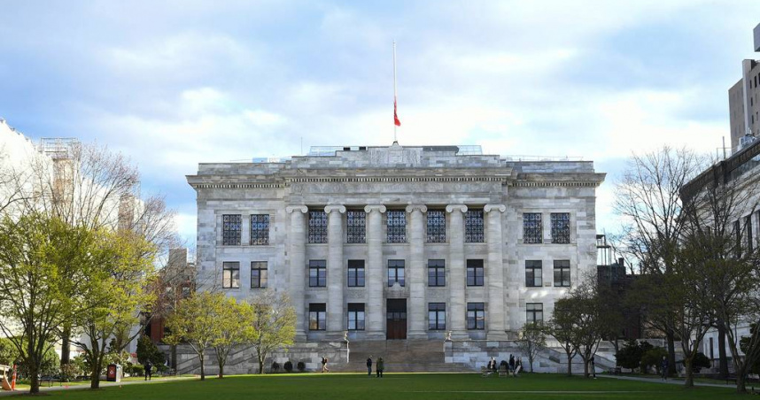 川普下令禁止哈佛收國際學生，校方稱違法。（圖／美聯社／達志）