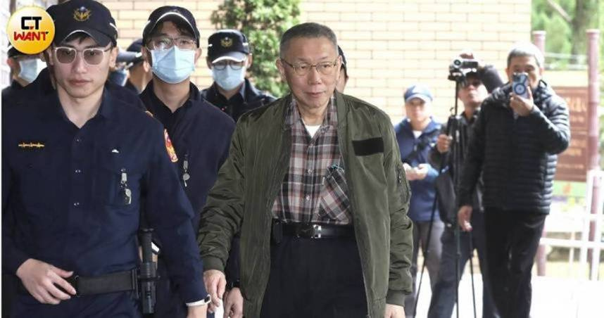 柯文哲。（圖／劉耿豪攝）