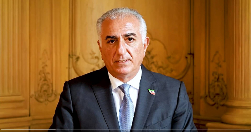 流亡王儲發聲喊話伊朗民眾。（（圖／翻攝X@PahlaviReza）