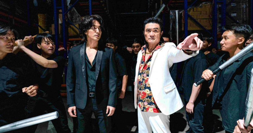 2025桃園電影節開幕片《突破：三千米的泳氣》，言承旭驚喜現身。（圖／桃園電影節）