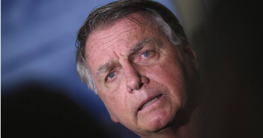 巴西前總統波索納洛（Jair Bolsonaro）。（圖／達志／美聯社）