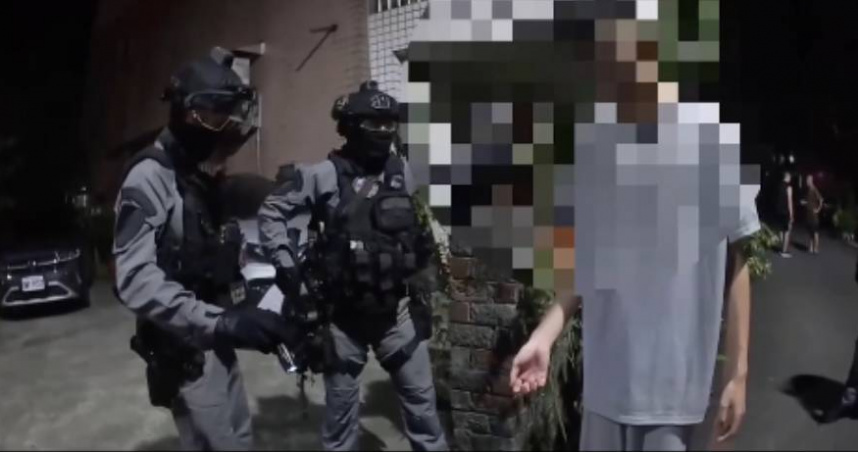 22歲的劉姓男子殺害谷姓前女友後，一路騎著機車逃往宜蘭，於宜蘭五結外公家被捕。（圖／翻攝畫面）