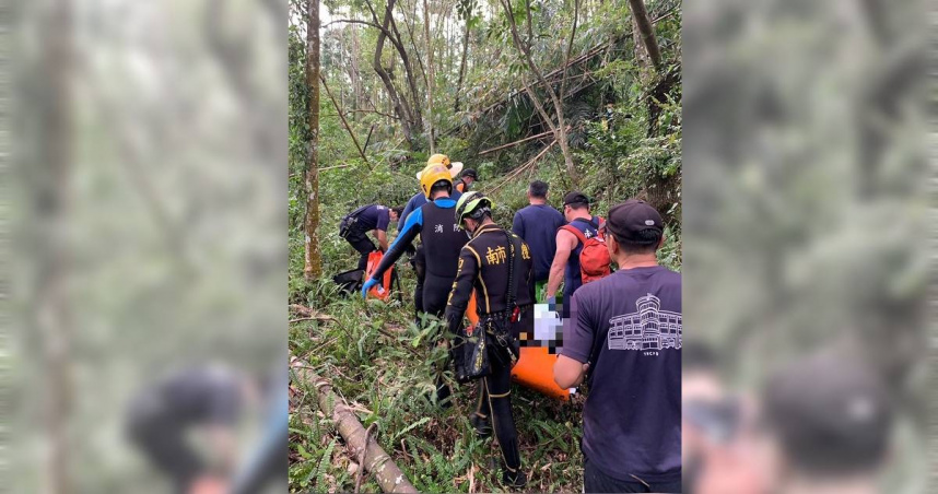 64歲傅姓男子7月31日獨自駕車爬山未歸，家屬當晚報案，直到今天才被尋獲。（圖／讀者提供／中國時報記者曹婷婷台南傳真）
