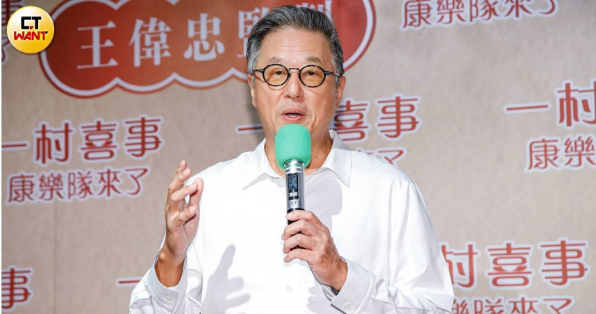 王偉忠開心陳漢典將完成終身大事。（圖／趙文彬攝）