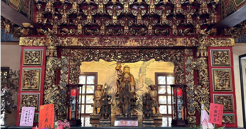 台中樂成宮月老星君（圖／楊登嵙提供）