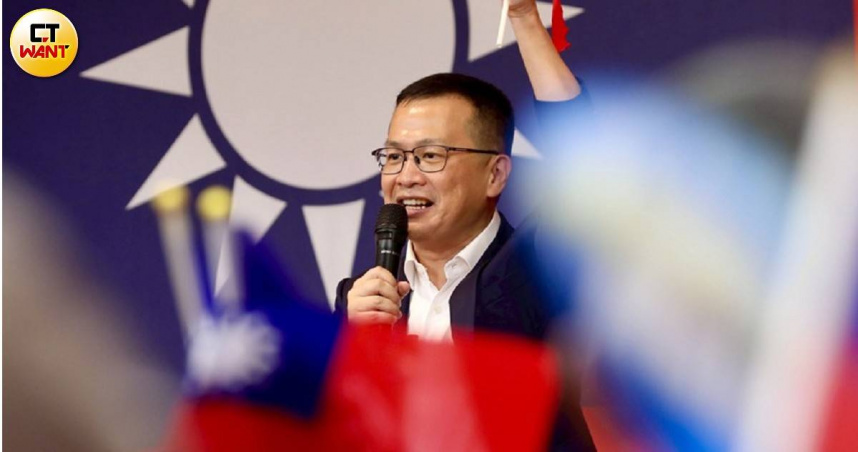 國民黨立委羅智強（圖）強調競逐主席大位絕不放棄，也不會與任何候選人策略結盟。（圖／方萬民攝）