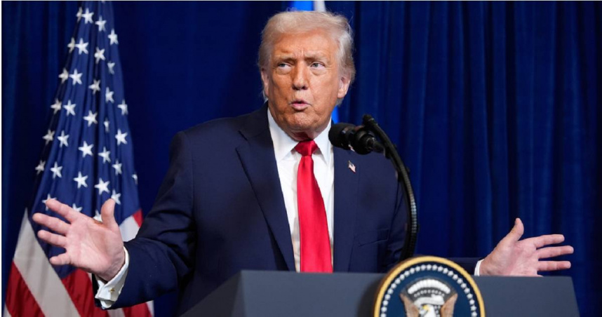 美國總統川普（Donald Trump）。（圖／達志／美聯社）