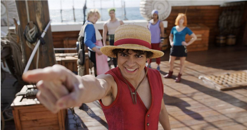 《航海王》第2季，伊納基·戈多伊（Iñaki Godoy）飾演的魯夫，踏上海上冒險旅程。（圖／Netflix）