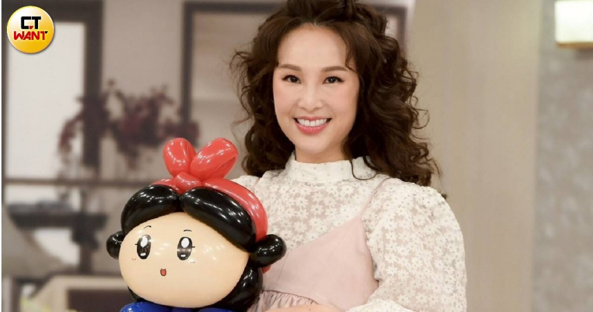 張齡予宣布懷孕喜訊，並公開第二胎寶寶性別。（圖／蘇聖倫攝）