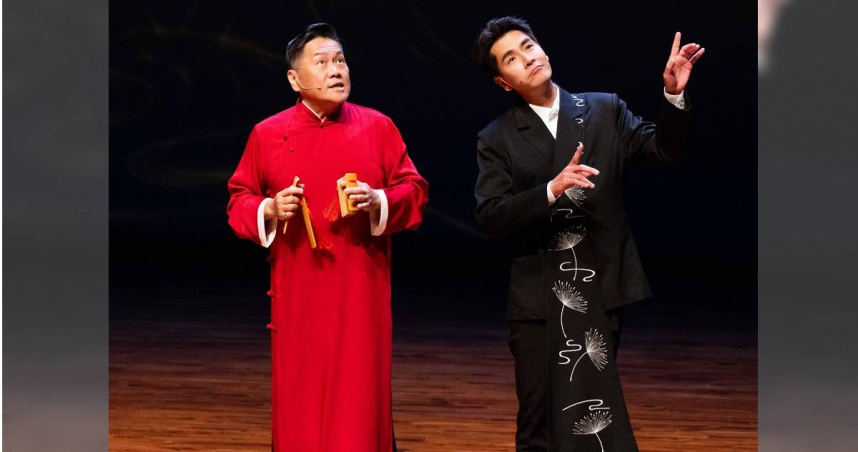 王傳一、朱德剛《壹加一剛好比三小》台中首演。（圖／嚞娛樂）