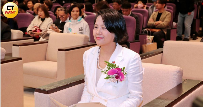 民眾黨不分區立委李貞秀自今年2月初宣誓就職後，針對其國籍爭議的討論從未停歇。（圖／周志龍攝）