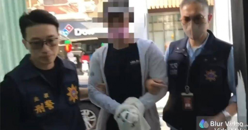 北投玩噴火槍！孫安佐上銬畫面曝光　涉公共危險恐嚇公眾遭警拘提