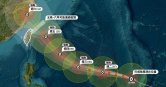 巴威颱風路徑圖。（圖／翻攝Threads／@typhoon_mi）