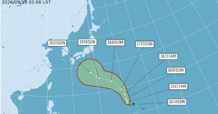 颱風「杜鵑」將生成。（圖／中央氣象署提供）