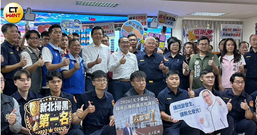 近50年老廳舍退役！新北斥14億重建三峽分局　侯友宜：讓警察無後顧之憂
