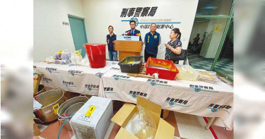 沒化工背景「從大陸網站學製毒」 警追半年破煉毒工廠