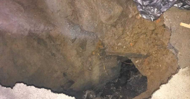 國小回收室有天坑 學童摸黑進入掉7公尺深洞