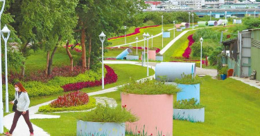五股垃圾山成綠地公園 民眾驚呼「不可思議」