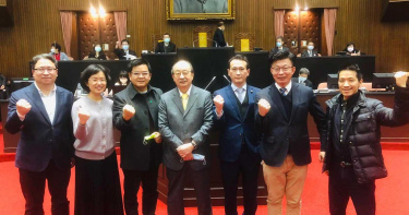 民進黨立院黨團三長交接 柯建銘特別感謝他