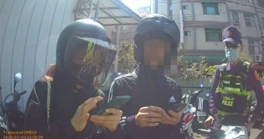 逃逸移工派出所旁買菜，警鷹眼識破逮捕。（ 圖／翻攝畫面）