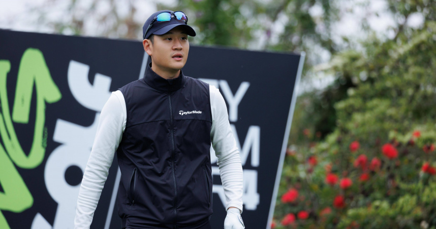 周興哲他分享打高爾夫球讓自己作息調得很正常，因為很早就出門打球，漸漸讓自己的生活變得早睡早起。（圖／星空飛騰提供）