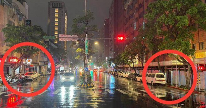 連假夜潛工地行竊竟就在派出所對面。（圖／翻攝畫面）