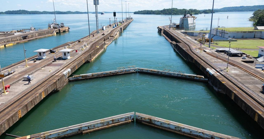 巴拿馬運河。（示意圖／Pixabay）