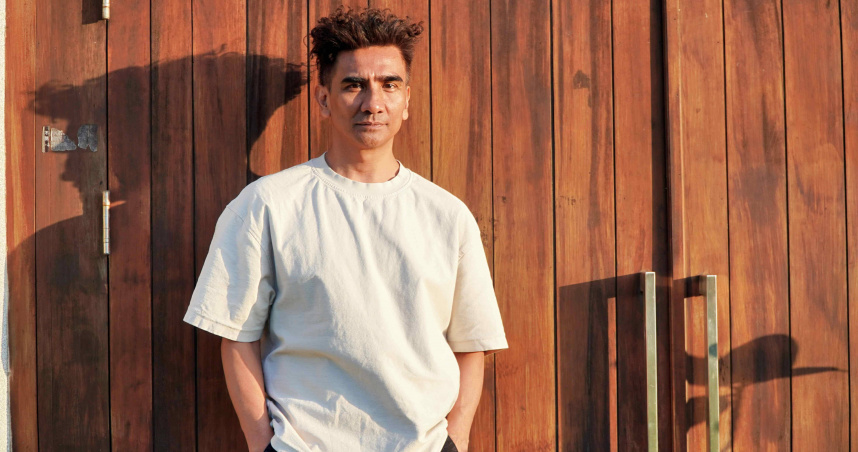 《跳進部落的孩子》主角、編舞家布拉瑞揚出席台北首映會。（圖／希望影視提供）