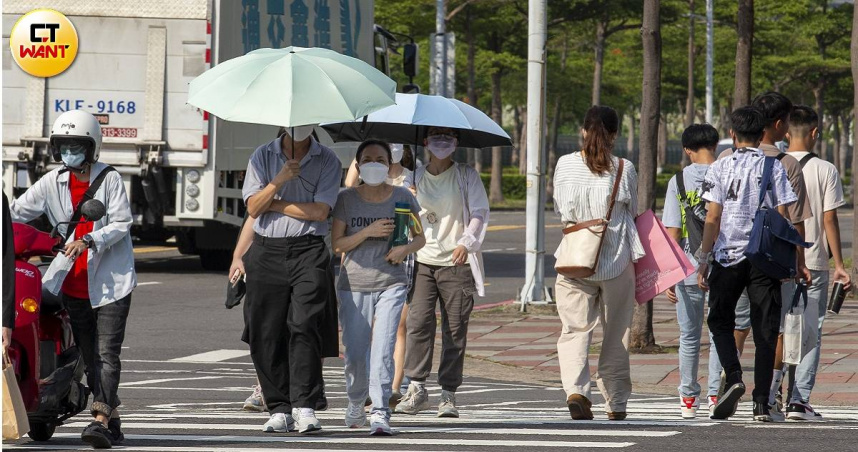 今年4月是有紀錄以來第2熱的4月。（圖／CTWANT資料照）