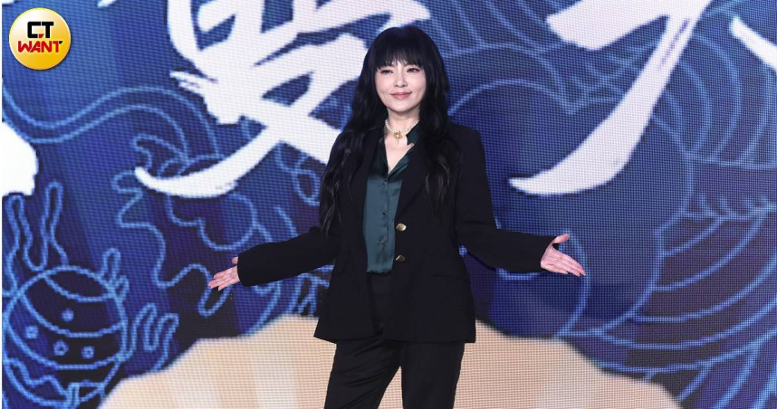 唐綺陽近日瘦身有成。（圖／焦正德攝）