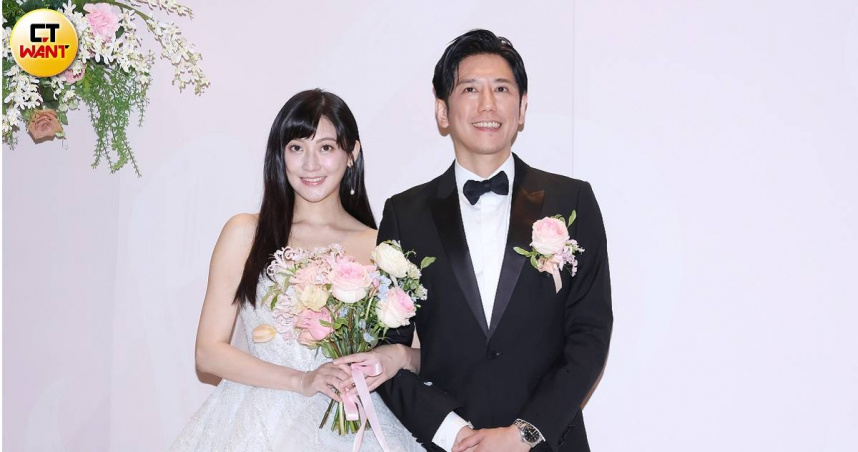 林逸欣結婚3年，今與Tony補辦婚禮。（圖／楊澍攝）