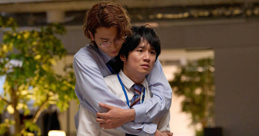 風間俊介（前）與庄司浩平的24公分最萌身高差，讓觀眾直呼「心臟暴擊」。（圖／friDay影音提供）