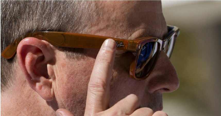 Ray-Ban Meta智慧眼鏡。（圖／達志／美聯社）