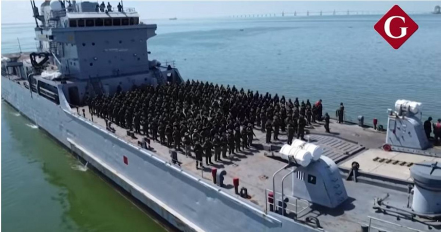 委內瑞拉近日展開為期3天的大規模軍事演習「主權加勒比200」。（圖／翻攝自YouTube／ Diario Gestión）