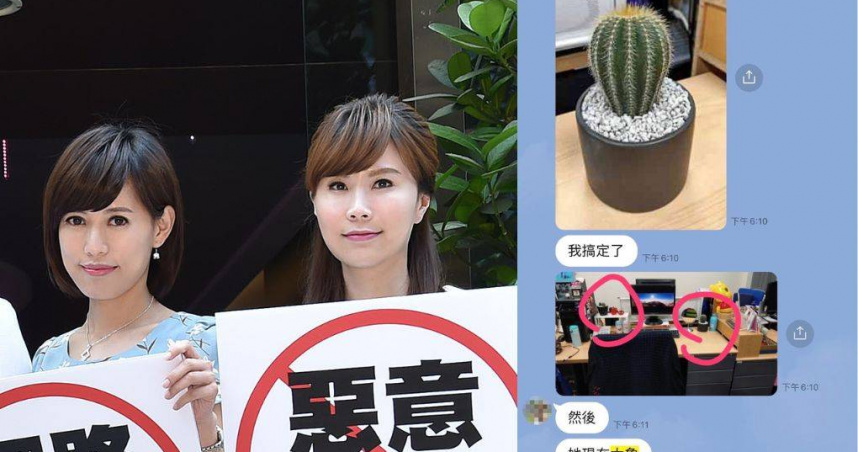 前TVBS主播張靖玲槓前東家3年,指控宮鬥內幕是古彩彥用仙人掌、水晶等大擺風水讓同事備感困擾。(圖/報系資料照、讀者提供)