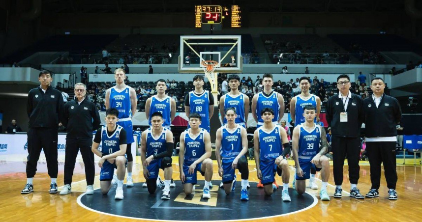 中華男籃世界盃資格賽二連敗。（圖／翻攝臉書／中華男籃）