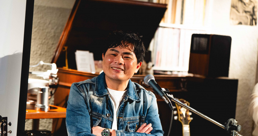 蘇明淵舉辦新專輯聽歌會。（圖／蘇明淵提供）