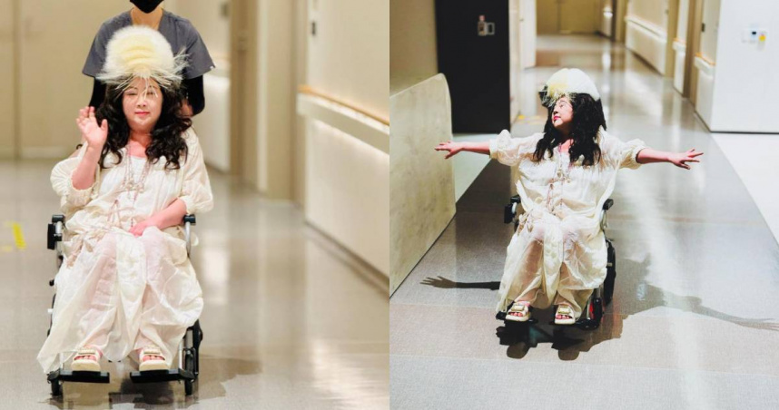 陳文茜抗癌之路未歇。（圖／翻攝臉書／文茜的世界周報 Sisy's World News）