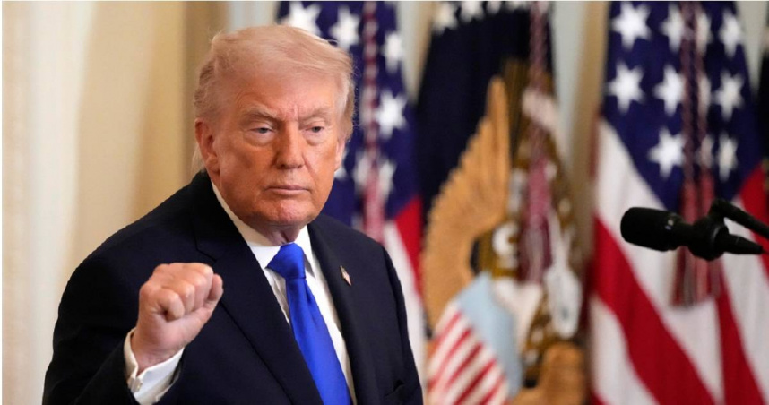 美國總統川普（Donald Trump）。（圖／達志／美聯社）