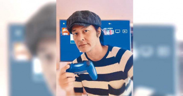 來台隔離檢疫 連凱重溫放暑假Fu狂打電動