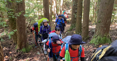 帶著北勢群泰雅族的孩子 回到祖靈的起源地「聖山」大霸尖山