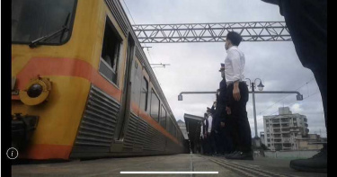 「淳修下班了!」送行列車抵「樹林站」 同事淚崩不捨