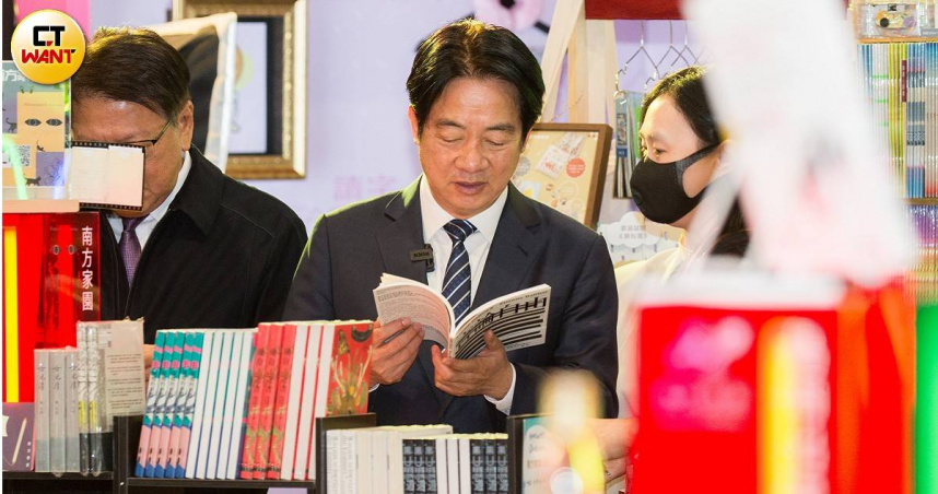 總統賴清德出席「第33屆臺北國際書展」開幕典禮。（圖／黃威彬攝）