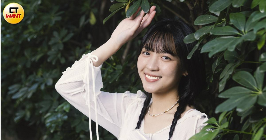 長相甜美的楊宜蓉有著冒險家的個性，高中畢業時就瞞著爸媽到泰國當義工。（圖／楊澍攝）