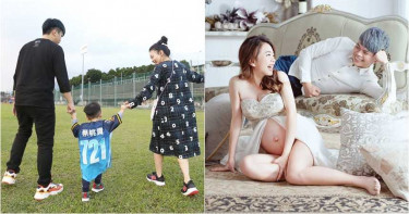 孕妻被黑衣人揍到住院 蔡阿嘎曬全家福背影拋「引退時機」