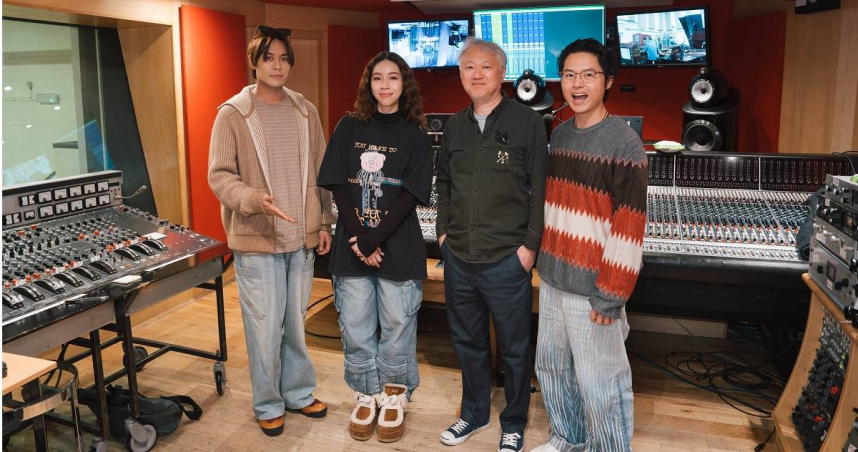 渡邊省二郎加入告五人的新專輯團隊。（圖／相信音樂提供）